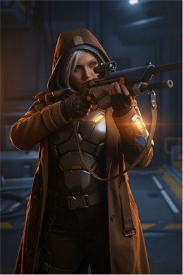 Ana Poster – Overwatch Wall Art Print, Support Sniper Heroine Decor mug #