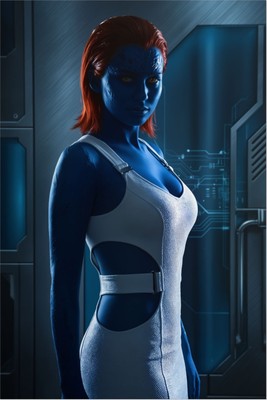 Mystique Poster – Marvel Wall Art Print, Shapeshifter Heroine Decor mug #