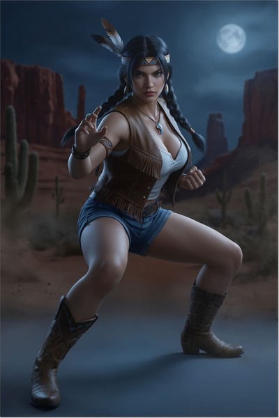 Julia Chang Poster – Tekken Wall Art Print, Fighting Game Heroine Decor Poster #6822