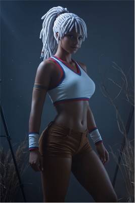 Elena Poster – Street Fighter Wall Art Print, Fighting Game Heroine Decor Mouse Pad 6833