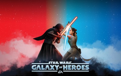 Star Wars Galaxy of Heroes posters