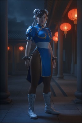 Chun-Li Poster – Street Fighter Wall Art Print, Iconic Fighting Game Heroine Decor mug #