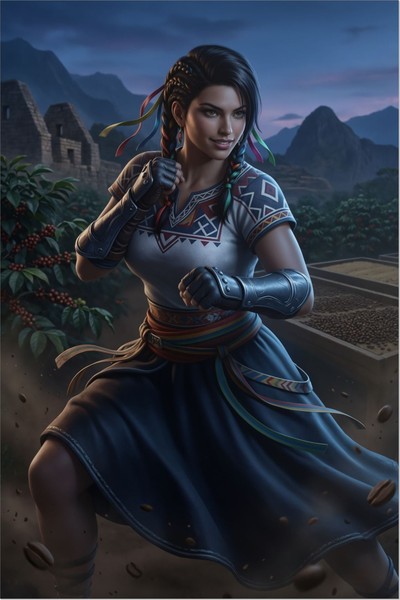 Azucena Milagros Poster – Tekken Wall Art Print, Fighting Game Heroine Decor Mouse Pad 6841