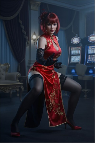 Anna Williams Poster – Tekken Wall Art Print, Fighting Game Heroine Decor mug #