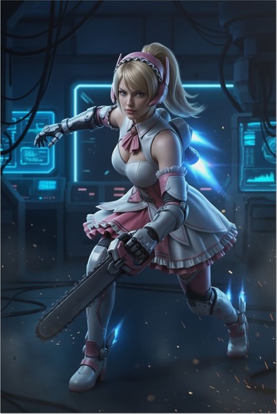 Alisa Bosconovitch Poster – Tekken Wall Art Print, Android Heroine Decor mug #