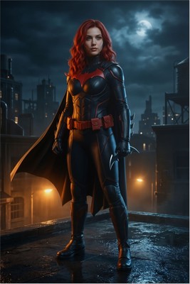 Batwoman Poster – DC Comics Wall Art Print, Gotham Hero Decor Poster #6855