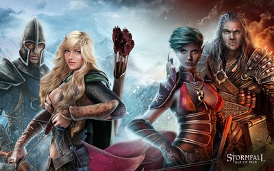 Stormfall Age of War poster