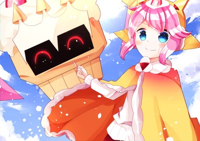 Strawberry Crepe Cookie mouse pad