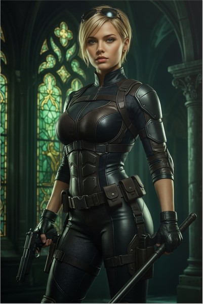 Cassie Cage Poster – Mortal Kombat Wall Art Print, Fighting Game Decor mug #
