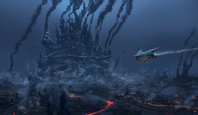 Subnautica mouse pad