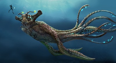 Subnautica mouse pad