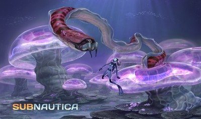 Subnautica mouse pad
