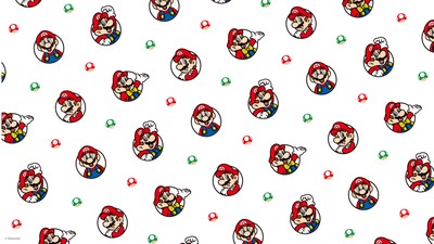 Super Mario mouse pad