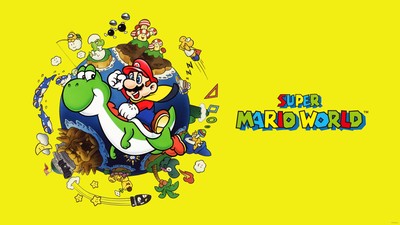 Super Mario World mouse pad