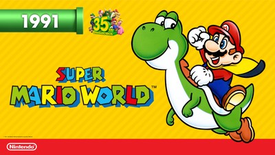 Super Mario World mouse pad