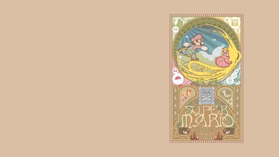 Super Mario World mouse pad
