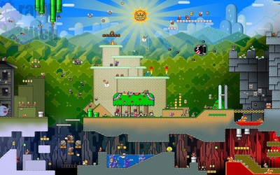 Super Mario World Mouse Pad 69338