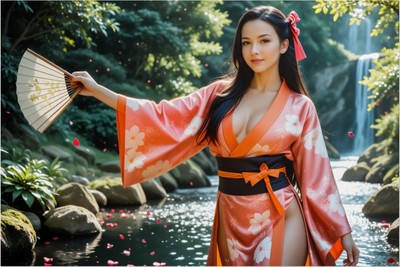 Nezuko Kamado Poster – Demon Slayer Wall Art Print, Anime Room Decor poster