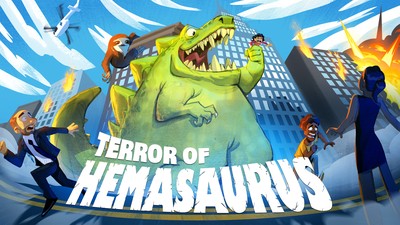Terror of Hemasaurus posters