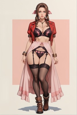 Aerith Gainsborough Poster – Final Fantasy Wall Art Print, Gamer Decor tote bag #