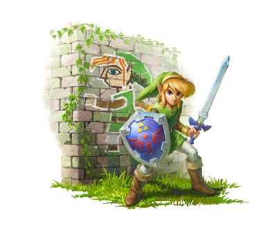 The Legend Of Zelda A Link Between Worlds Poster #71547