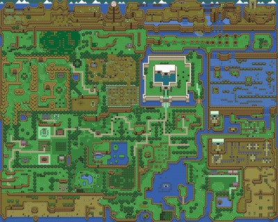 The Legend of Zelda Link's Awakening mouse pad