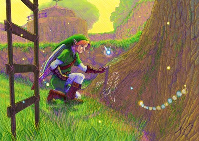 The Legend Of Zelda Ocarina Of Time Poster #71636