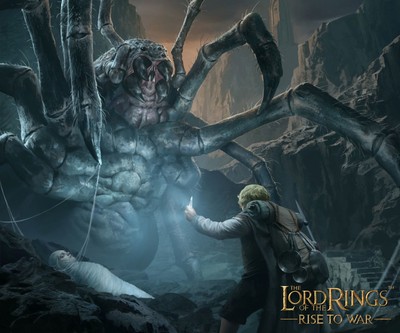 The Lord of the Rings Rise to War poster