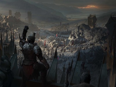 The Lord of the Rings Rise to War poster