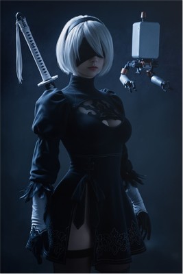 2B NieR Automata Poster – NieR Automata Wall Art Print, Android Heroine Decor Poster #7194
