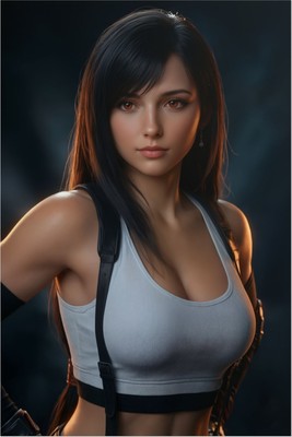 Tifa Lockhart Poster – Final Fantasy VII Wall Art Print, RPG Fighter Decor mug #