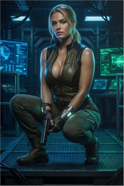 Sonya Blade Poster – Mortal Kombat Wall Art Print, Fighting Game Decor tote bag #