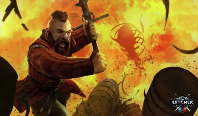The Witcher Battle Arena poster