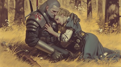 The Witcher IV mouse pad
