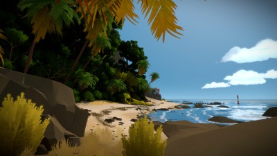 The Witness mouse pad