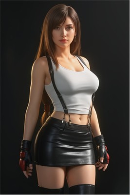 Tifa Lockhart Poster – Final Fantasy Wall Art Print, RPG Gamer Decor tote bag #