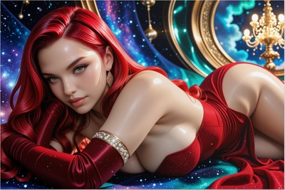 Jessica Rabbit Poster – Who Framed Roger Rabbit Wall Art Print, Glam Decor Mouse Pad 7225