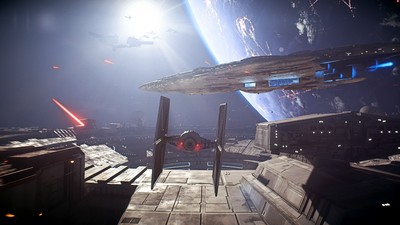 TIE Fighter mouse pad
