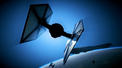 TIE Fighter mouse pad