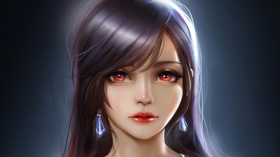Tifa Lockhart mouse pad