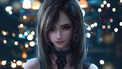 Tifa Lockhart mouse pad
