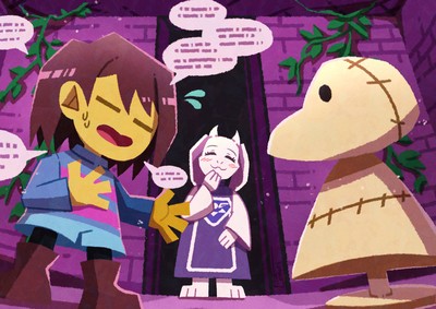 Toriel mouse pad