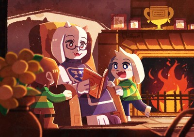 Toriel mouse pad