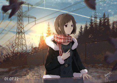 Tsugumi Hazawa mouse pad