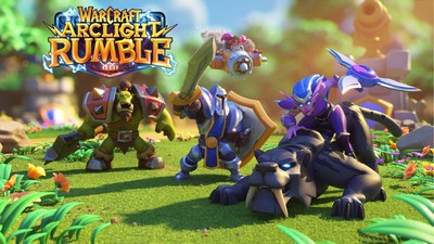 Warcraft Arclight Rumble poster
