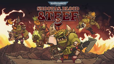 Warhammer 40K Shootas, Blood & Teef posters