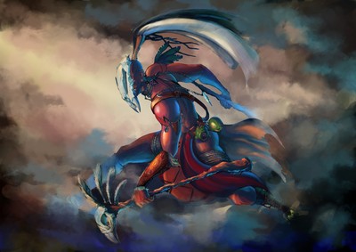 Witch Doctor mouse pad
