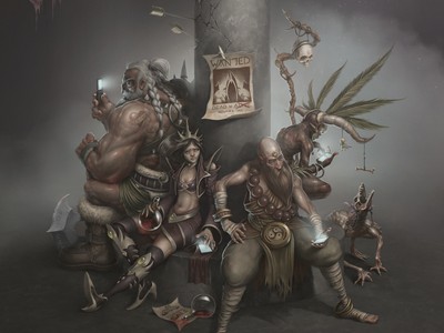 Witch Doctor Mouse Pad 75512
