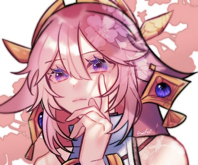 Yae Miko Guuji poster
