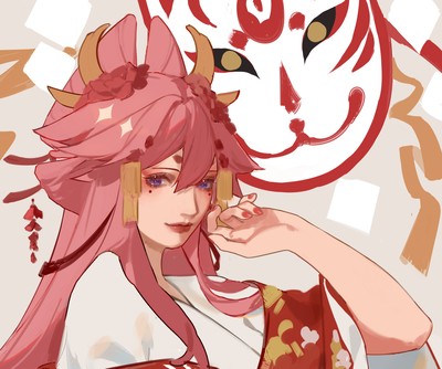 Yae Miko Guuji Poster #77001